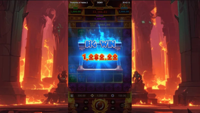 Treasures of Hades 2 — Malaking Panalo sa Extended 7×7 Grid sa slot mula sa Rectangle Games